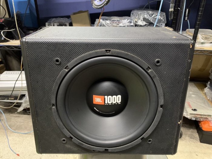 新竹湖口阿皓汽車音響：售 12吋 JBL 重低音 含擴大機