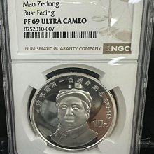 紀念幣# #貴金屬紀念幣章1993年毛澤東誕辰一百周年紀念銀幣一。中國