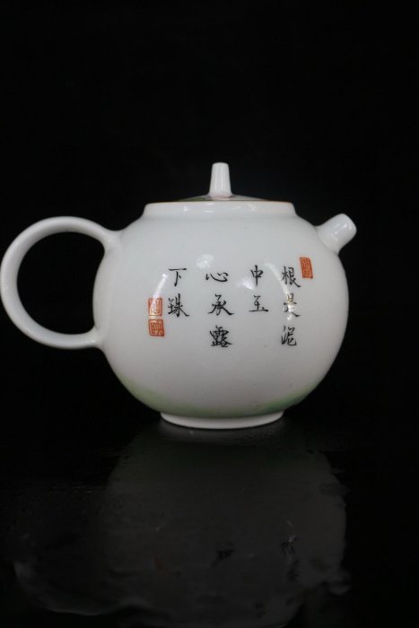 雍正粉彩花鳥紋壺壺寬12厘米高9厘米編號6600k58366549080禦窯、 青花
