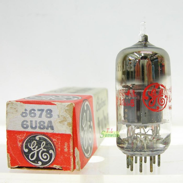 6U8 ︽NO:68306 美國GE 6678 / 6U8A (NIB) 真空管( 中國6F2 升級管