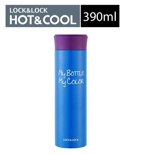LOCK&LOCK樂扣樂扣 潮流色彩MY BOTTLE保溫瓶/藍(LHC4021B)