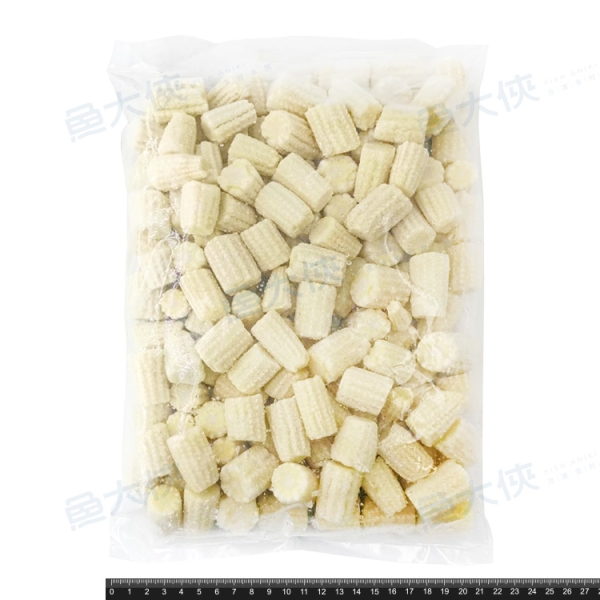 切塊-熟凍玉米筍段(1kg/包)#切段-1G2A【魚大俠】AR039