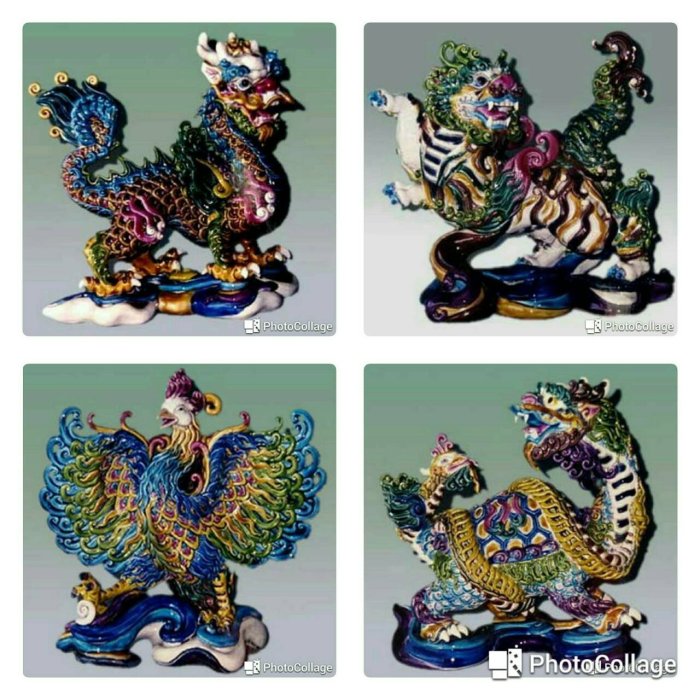 鹿港窯禮品館｜居家開運台灣國寶交趾陶龍馬精神 台湾 交趾焼 駿馬 開運