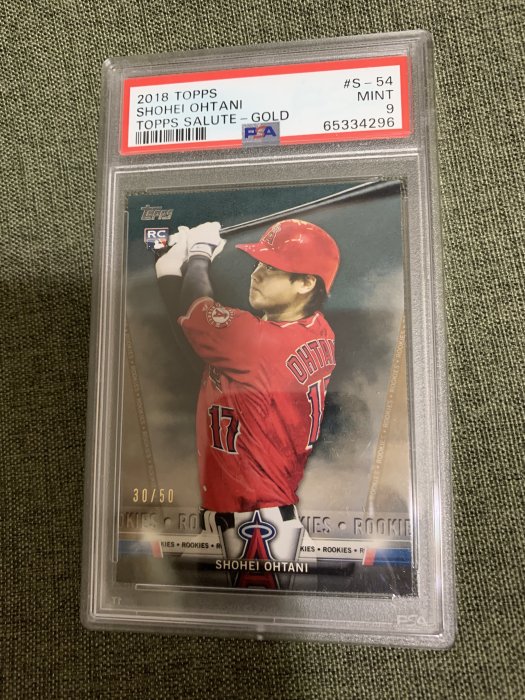 大谷翔平 2018topps 【50限】 high tek MLBルーキーカード Shohei
