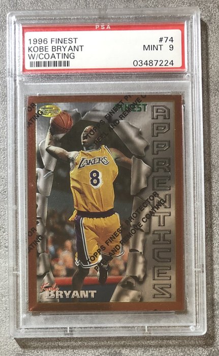 `96 PSA鑑定済 コービー ルーキーKOBE BRYANT RC TOPPS Kobe Bryant 1996 Topps Basketball Rookie Card RC #138 Graded
