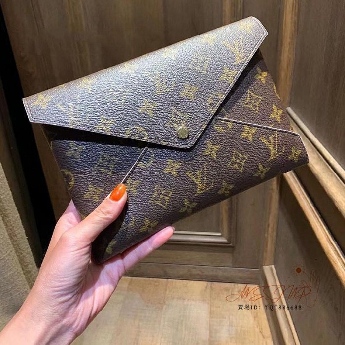 二手LV pochette 經典 老花 三合一 信封包/手拿包/M62034