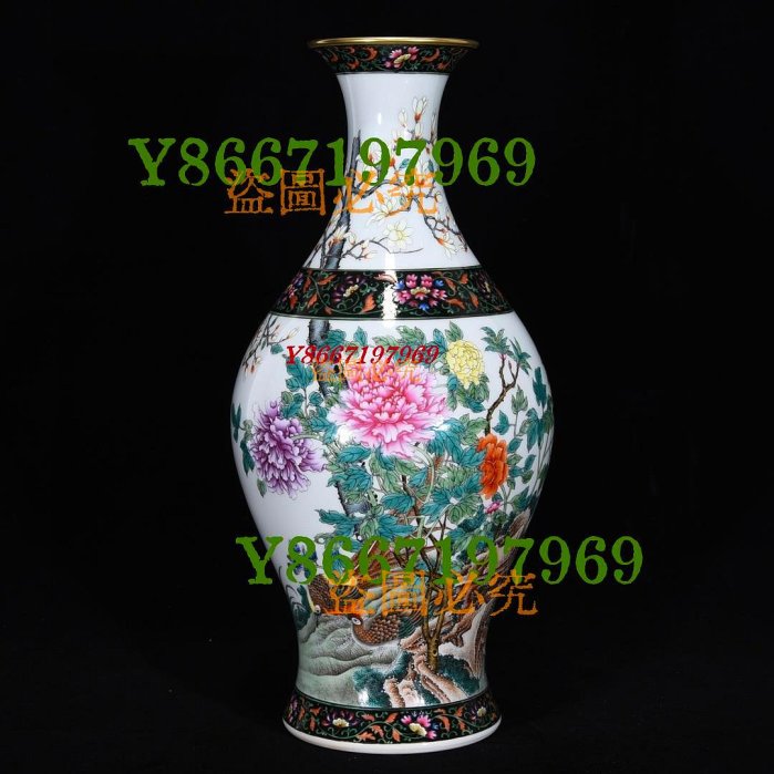 2106 古美術  大清雍正年製銘　天藍釉　花鳥紋橄欖瓶　珍蔵品　時代物 2106 古美術 大清雍正年製銘 天藍釉 花鳥紋橄欖瓶 珍蔵品 時代物
