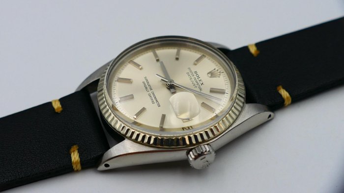 【美好時光】少見無夜光款銀面ROLEX勞力士經典款1601自動上鏈1570機芯 ( 16014 16234等參考)