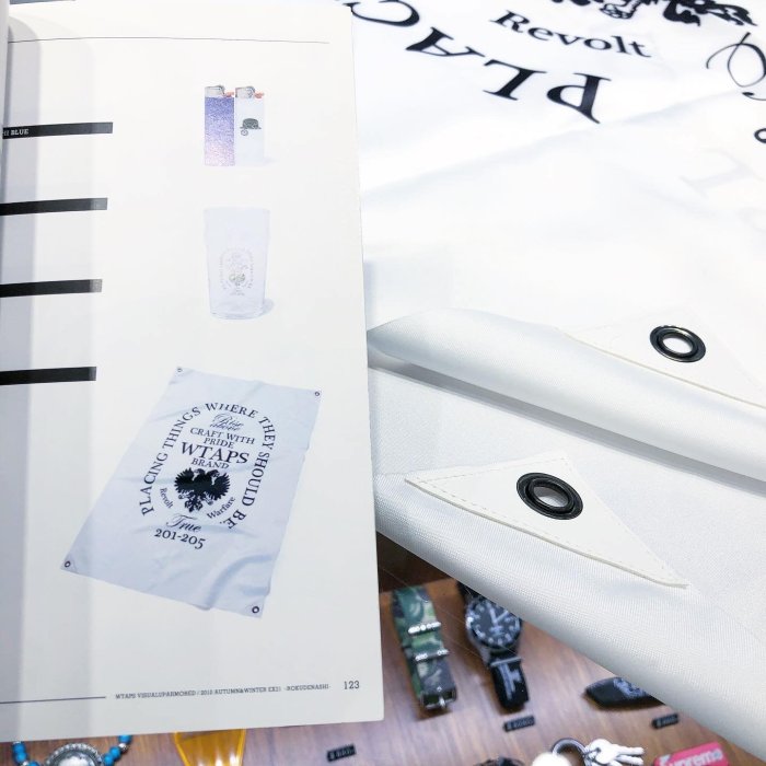 希望商店】 WTAPS BANNER FIELD 10AW 雙頭鷹旗幟| Yahoo拍賣