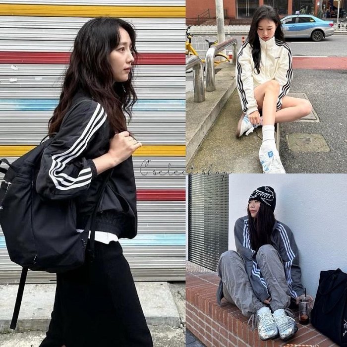 𝐓𝐑𝐀𝐂𝐊 𝐓𝐎𝐏 復古立領運動外套 夾克 ♥ C Select shop
