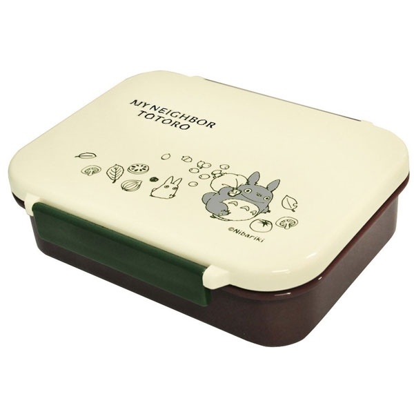 asdfkitty*日本製 TOTORO龍貓揹包袱 雙扣便當盒/保鮮盒-550ML-可微波-正版商品