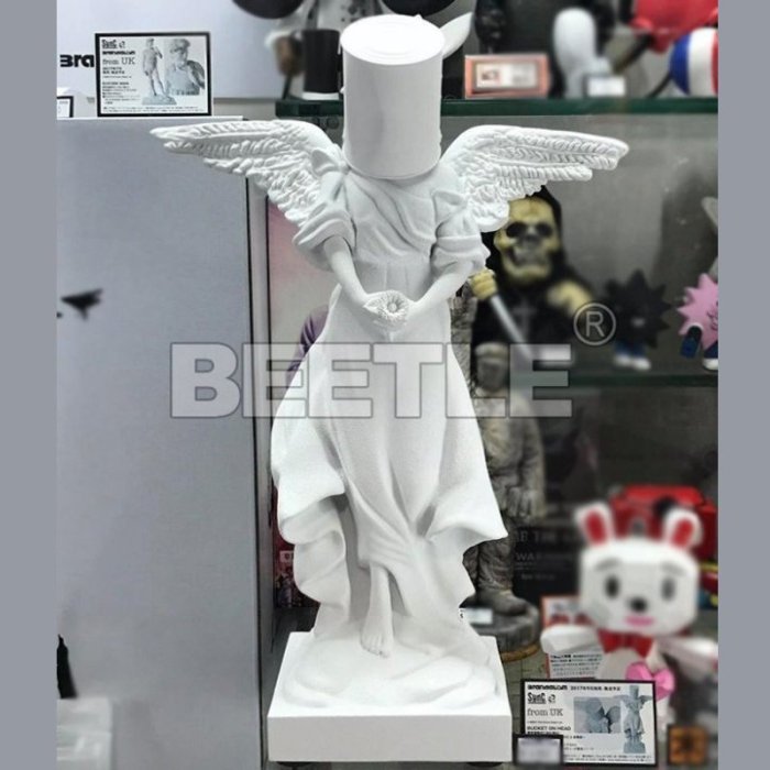 激レア BANKSY x MEDICOM Bucket on the Head 新品 SYNC. BANKSY