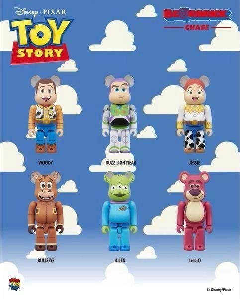 玩具總動員X庫柏力克熊 聯名盲盒公仔 - 日本 迪士尼 皮克斯 Disney Pixar BE@RBRICK 收藏 正版授權