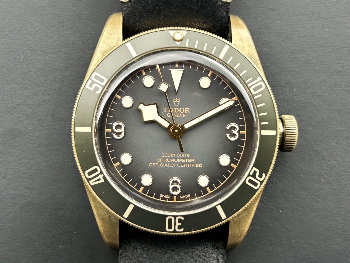 飛馬當舖 TUDOR 帝舵 2019保單 BLACK BAY BRONZE 79250BA 青銅錶 石板灰色面盤 自動上鍊 43mm
