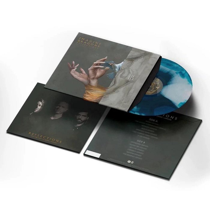 Imagine Dragons《Reflection》 彩膠黑膠唱片， 未開封，專屬陸運直送，音質絕佳音樂收藏 。