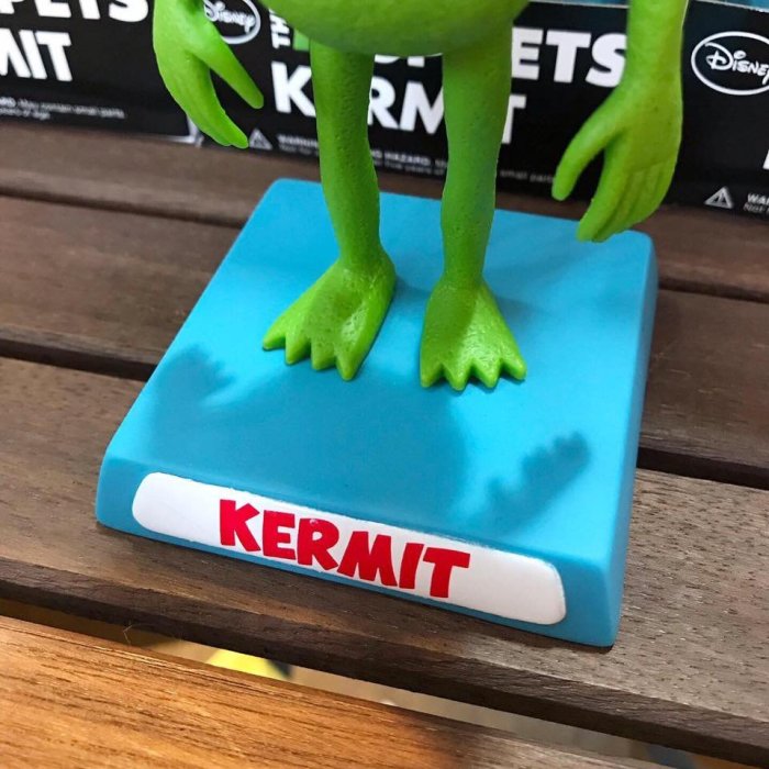 I LOVE樂多) FUNKO WACKY WOBBLER The Muppets Kermit 科米蛙搖頭公仔
