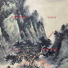 手描き 黄賓虹 山水図 宣紙掛軸 四尺中堂 書誌付 黃賓虹四尺中堂畫兩邊帶題字山水畫手繪畫畫工精細裝裱精美。 材質