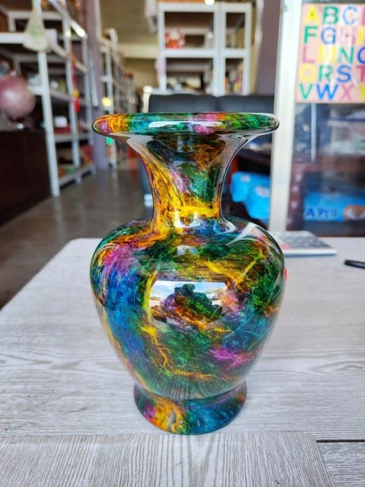 佳賀藝品XFEV 花蓮七彩玉花瓶紅32 | Yahoo拍賣