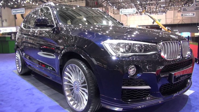 【樂駒】德國 ALPINA BMW F25 X3 前下擾流板 空力 改裝 套件 精品