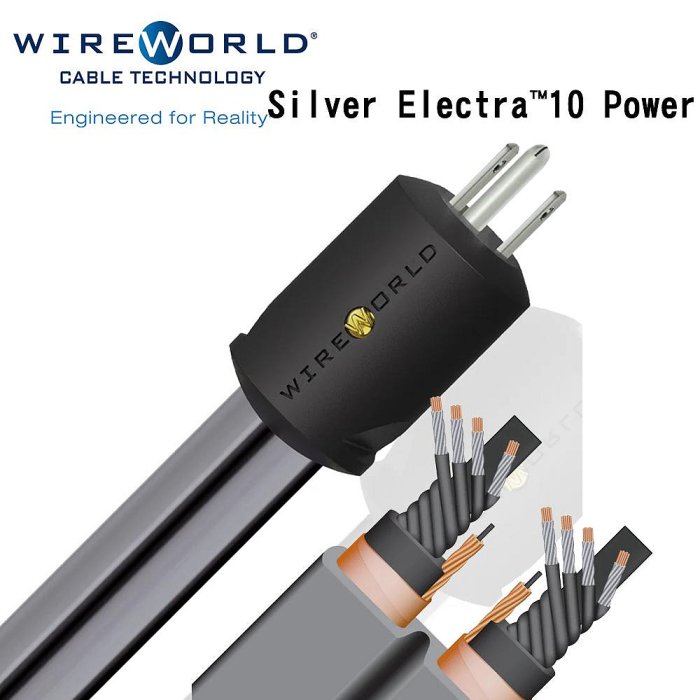 Silver Electra Power Ⅲ+ Cord ELECTRA Wireworld ワイヤーワールド