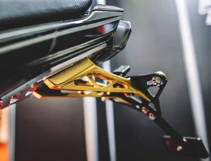 惡搞手工廠 HONDA MSX 125 CNC牌架 牌照板 后土除 GROM125 檔車 非 MY125