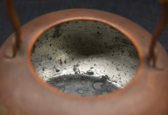 日本玉川堂銅製葉文急須湯沸銅製水壺~ 無形文化財人間國寶| Yahoo拍賣