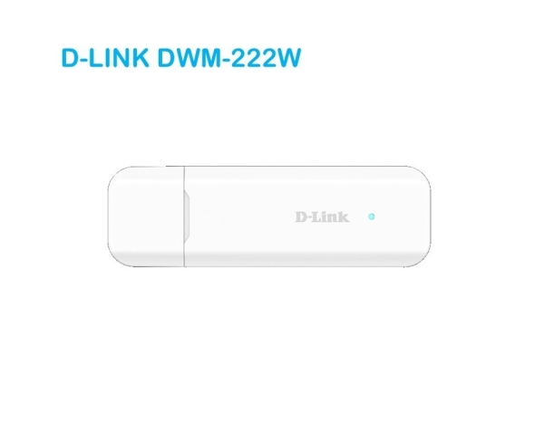 D-Link 友訊 DWM-222W 白色 4G LTE 行動網路介面卡