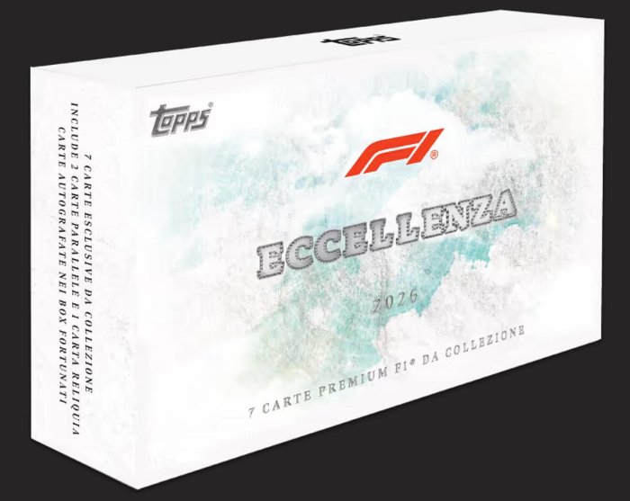 【文森卡盒】預購 Topps F1® Eccellenza 2026 Hobby Box