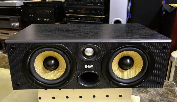 老楊音響二手英製B&W CC6 S2 雙6吋+ 鸚鵡螺高音喇叭1個品相佳良品廉售