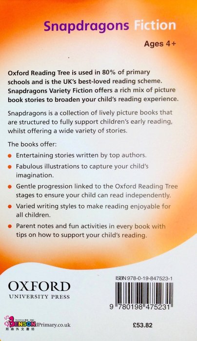 [邦森外文書] Oxford Reading Tree Snapdragons 牛津閱讀樹 Fiction類系列閱讀本 | Yahoo拍賣