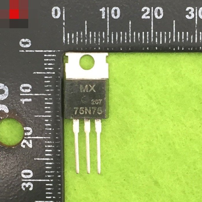 75NF75場效應管 75A75V 拆機用 MOS管 N通道 W313-2[364015] | Yahoo拍賣