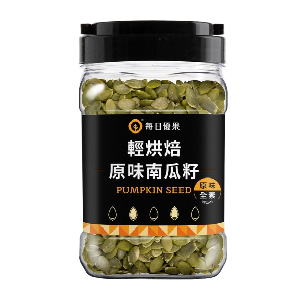 罐裝烘焙原味南瓜籽400G 每日優果