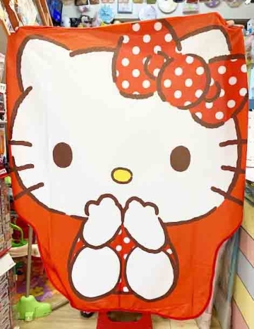 【震撼精品百貨】Hello Kitty 凱蒂貓~三麗鷗 kitty 日本毛毯&被子(紅點點)*22481
