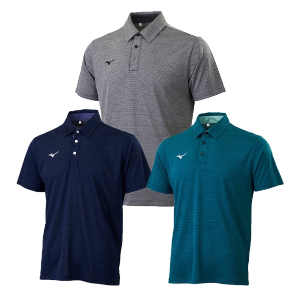 Mizuno 美津濃 短袖上衣 男裝 排汗Polo衫【運動世界】32TAYA0281/32TAYA0282/32TAYA0283