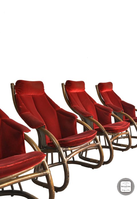 【BRASS PARK 銅公園 】北歐藤編單人休閒椅 古董/復古/二手老件/單人沙發/工作椅/搖椅/主人椅/戶外椅