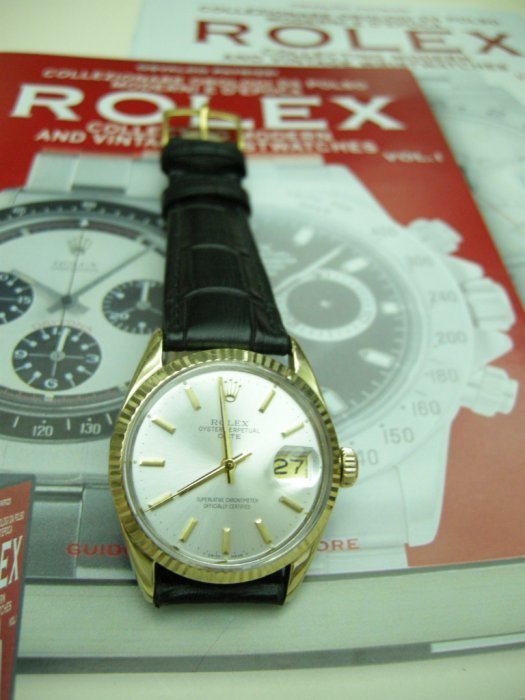 ROLEX 勞力士1550蠔式款/ 稀有收藏 14K套金/ 自動上鍊 04/14已交誼
