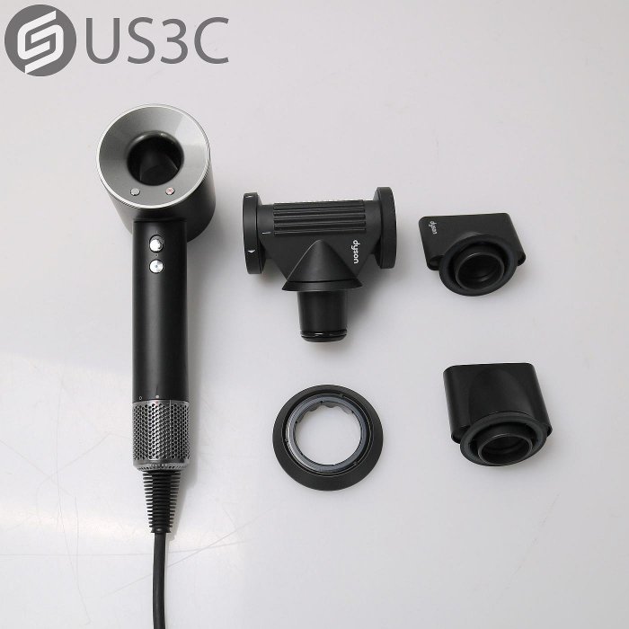 【US3C-桃園春日店】公司貨 Dyson Supersonic HD15 黑鋼 智慧溫控 負離子科技 氣流倍增科技 二手吹風機
