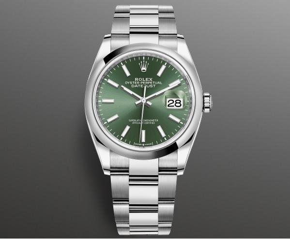 【伯恩鐘錶】Rolex 勞力士 126200 Datejust 蠔式恆動日誌型 薄荷綠色面盤 2025全新 126234參考