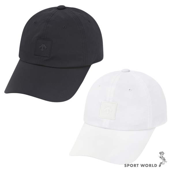 Descente 迪桑特 高爾夫球帽 輕量 透氣 黑/白【運動世界】DR12MFCP24-BLKG/DR12MFCP24-BWTG