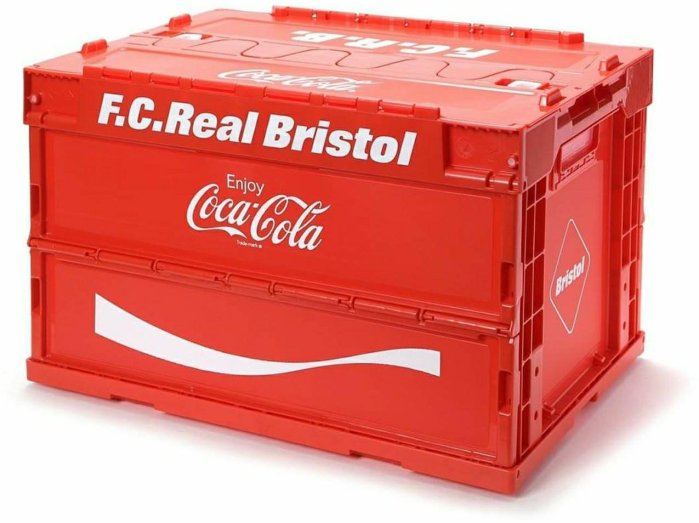 その他 FCRB COCA-COLA FOLDABLE CONTAINER RED FCRB x Coca Cola 可口可樂聯名Foldable Container 摺疊收納箱折疊紅色