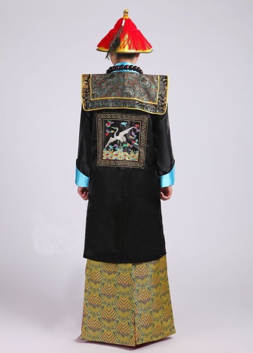 古裝清朝官服朝珠大臣服裝古代官服侍衛服裝殭屍服演出服 | Yahoo拍賣