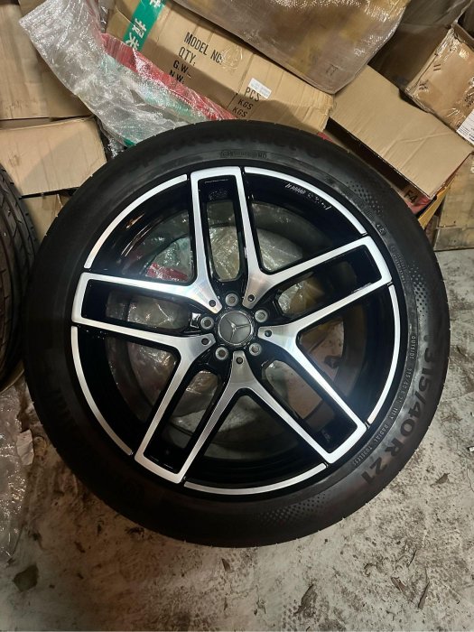 賓士 GEL GLE43 ML GLE300D 21吋 AMG 原廠鋁圈 含胎 W166 W167 W168