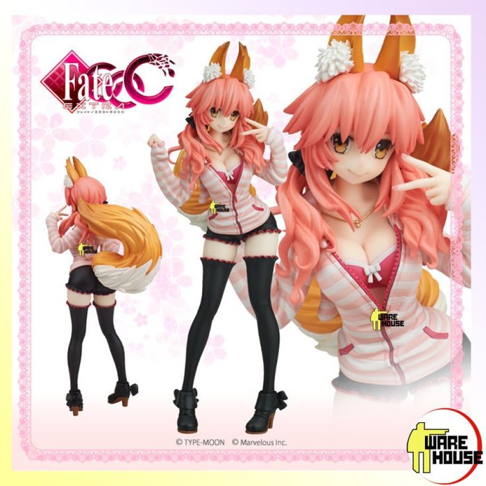 港版Fate/EXTRA CCC Caster 玉藻前私服便服常服ver.獸耳1/7PVC完成品手