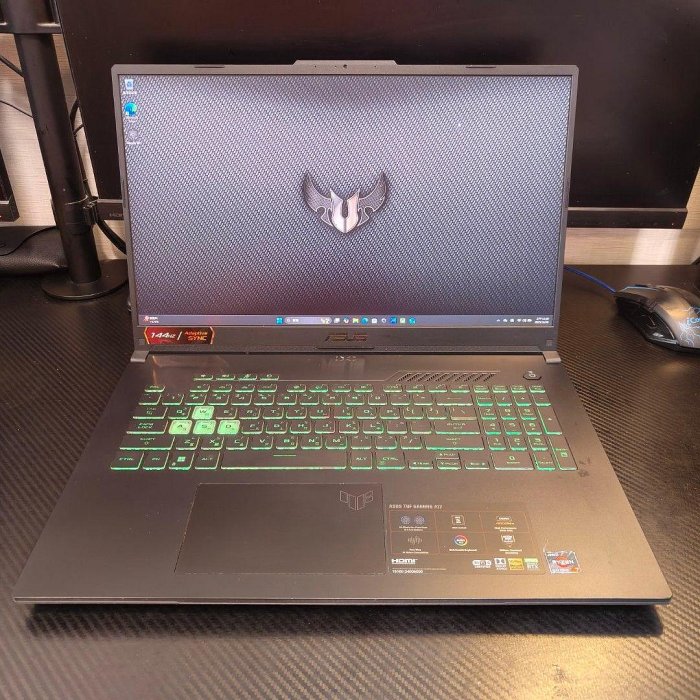 ASUS FA707RM 17吋電競筆電 (R7-6800H/RTX 3060/16GB/512G/Win 11/TUF A17/御鐵灰)