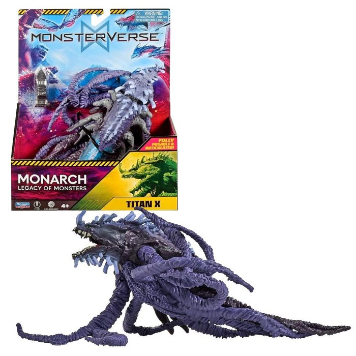 玩具研究中心 現貨k  Playmates TOYS 哥吉拉 MonsterVerse 怪獸宇宙 TITAN X 6吋 可動公仔