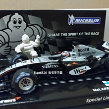1:43 Minichamps Kimi Raikkonen McLAREN MERCEDES MP4-19 Wset