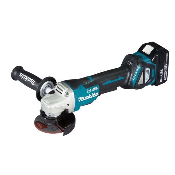 [家事達]日本 牧田 Makita--DGA418 充電式平面砂輪機 100mm/ 18V 單機 無刷4吋調速砂輪機