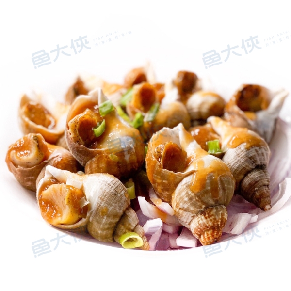 熟凍野生海螺(1kg/10%冰/包)-2F1B【魚大俠】BC040 | 貝類/鮑魚/蠔/蚵