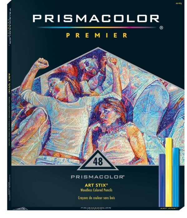 Prismacolor ART STIX 48色セット 品· 創藝】精品美術-美國PRISMACOLOR Premier Art Stix系列頂級油性色
