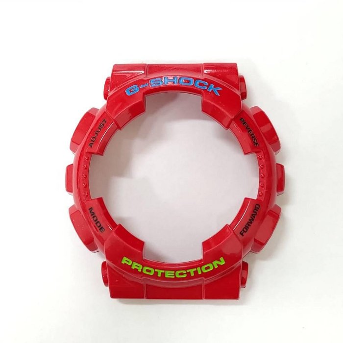 【錶殼耗材】G-SHOCK 卡西歐 GA-100 /GA-110 /GD-100 亮紅 原廠錶殼 全新品 國隆